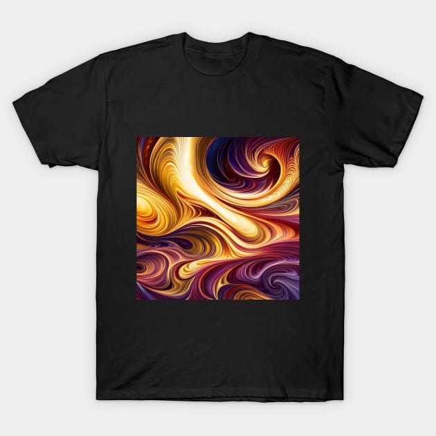 Swirling Bayou T-Shirt by CAutumnTrapp